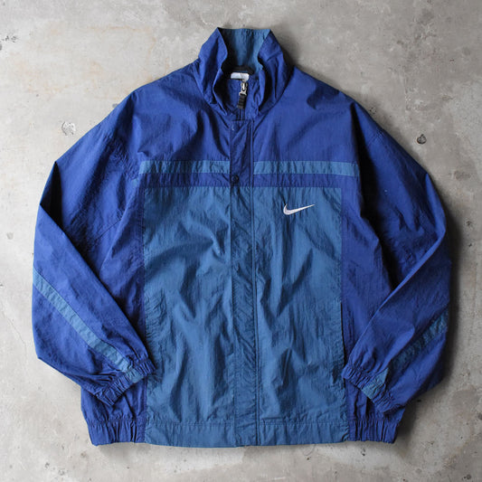 90’s NIKE バックロゴ ナイロン トラックジャケット 250405