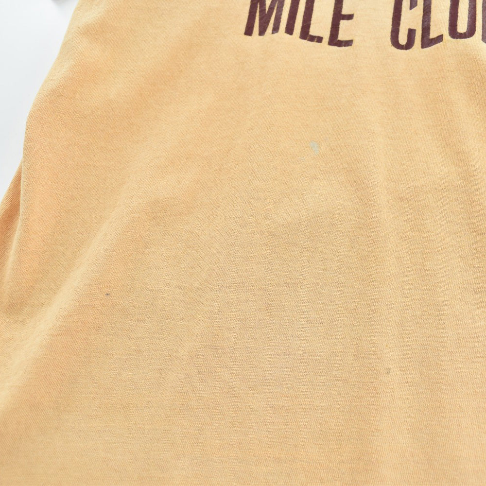 60's~ "MILBANK 500 MILE CLUB" アスレチック ヴィンテージTシャツ 260612H
