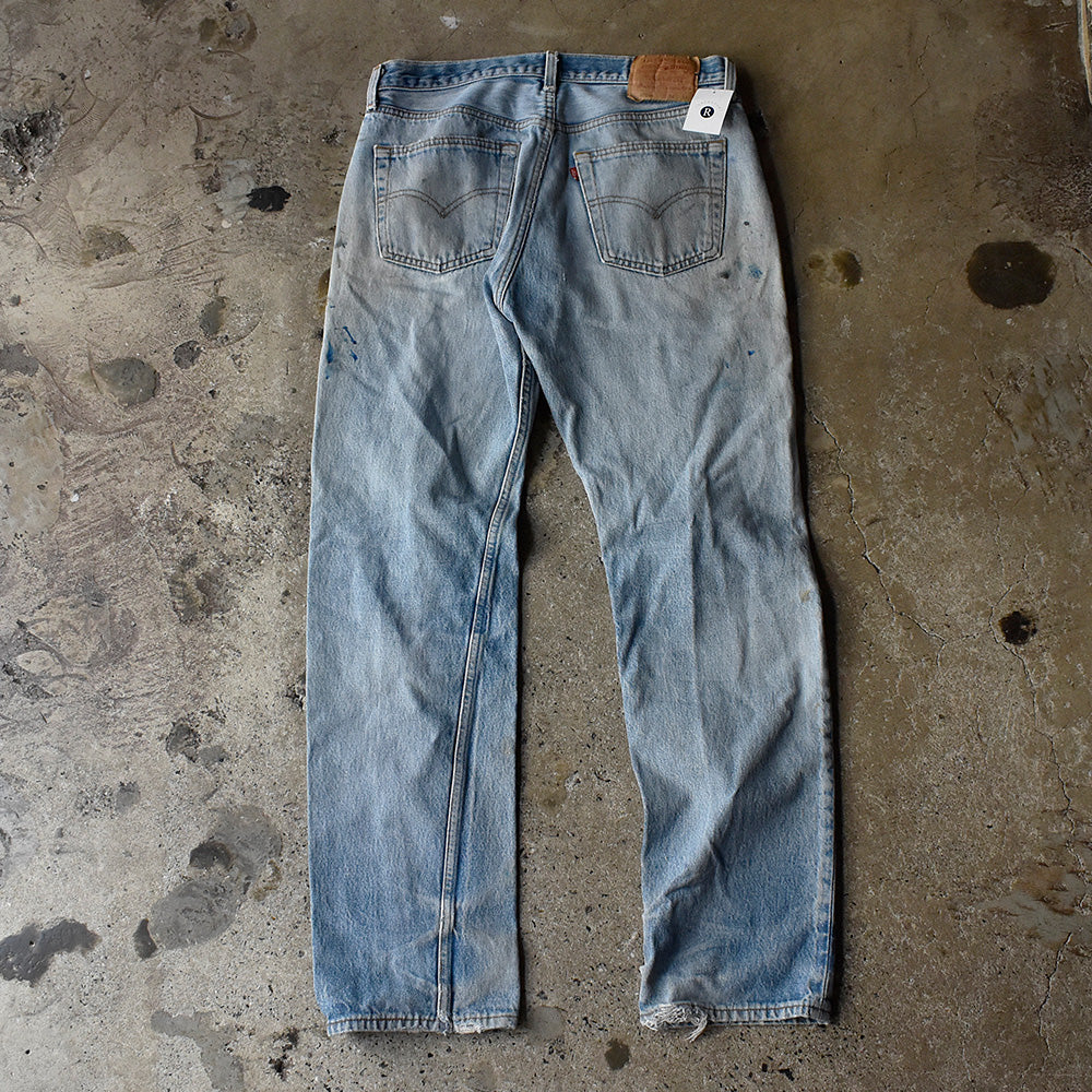 90's ダメージ！ Levi's 501 デニム パンツ USA製 250819H