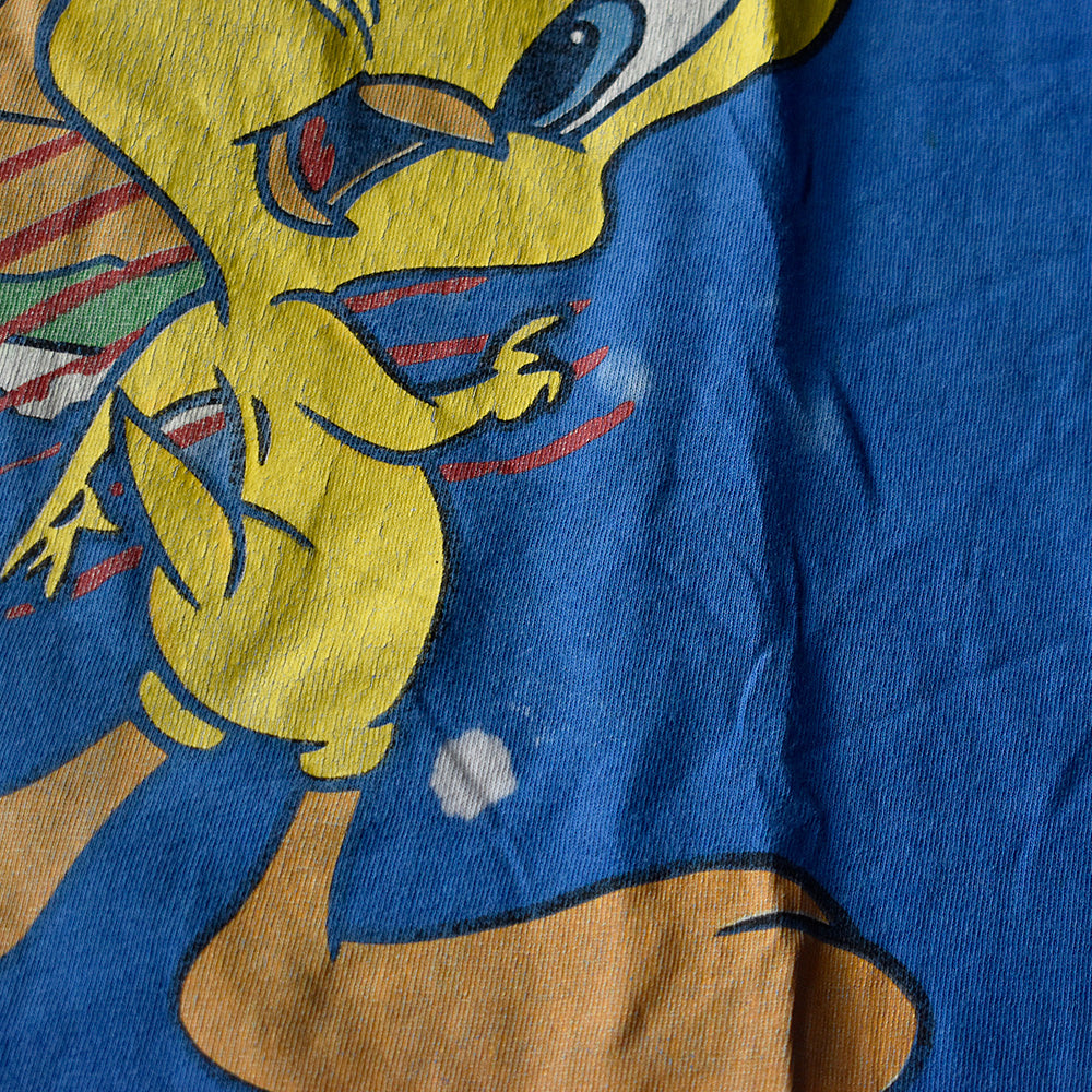 90's Looney Tunes “Tweety×Daffy Duck stamp！” 海外アニメ キャラ Tシャツ 250728H