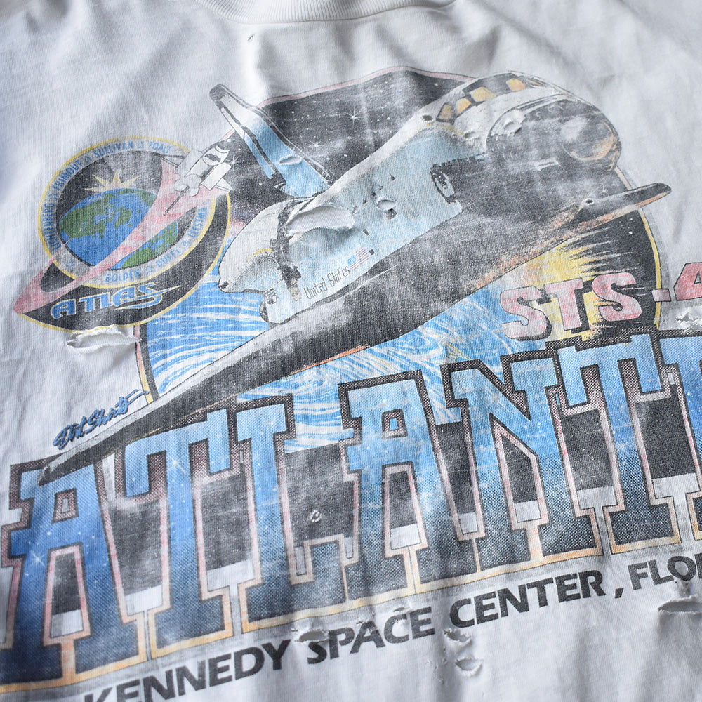 90's ボロ！ “STS-45 ATLANTIS” Tシャツ 250724H
