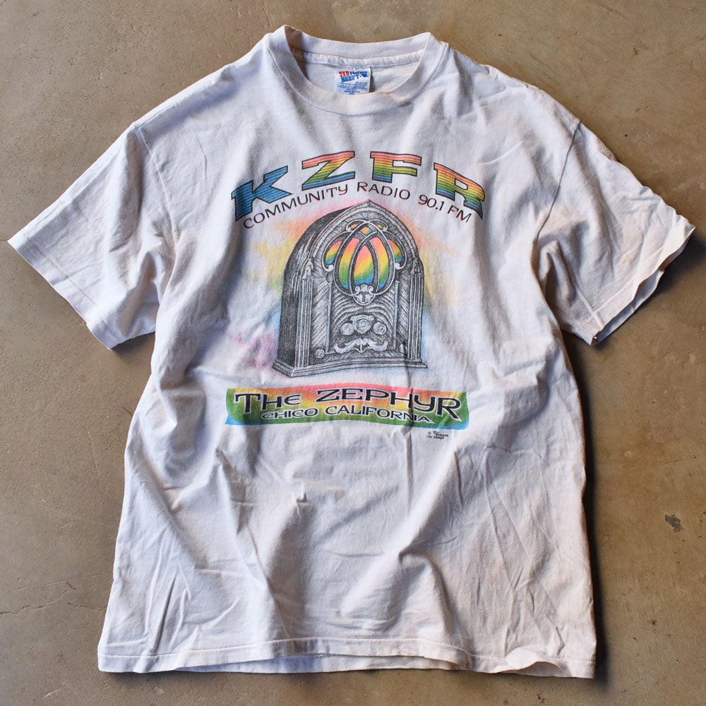 90's Hanes ”KZFR” ラジオ Tシャツ USA製 240426