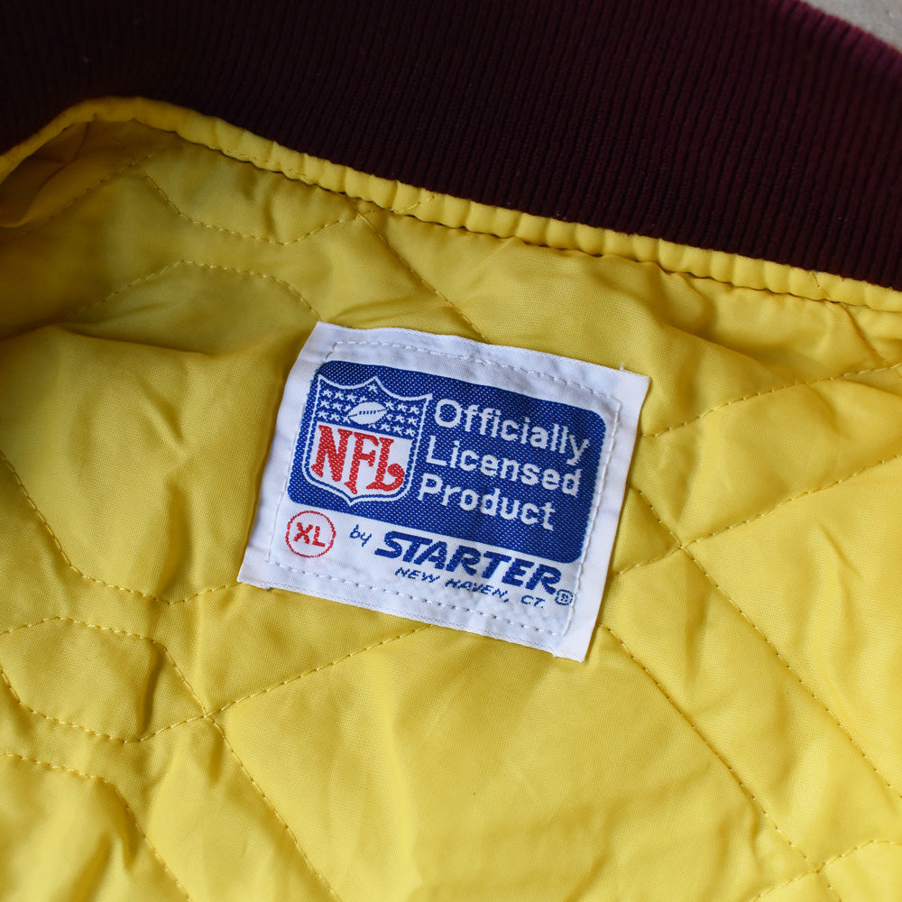 80's STARTER "NFL Washington Redskins" スタジャン アワードジャケット USA製 241215