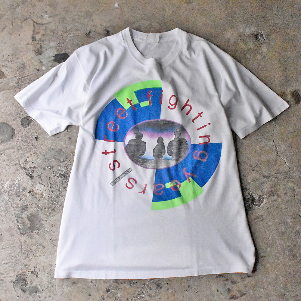 80's Simple Minds “Street Fighting Years” Tour Tシャツ 240221HYY