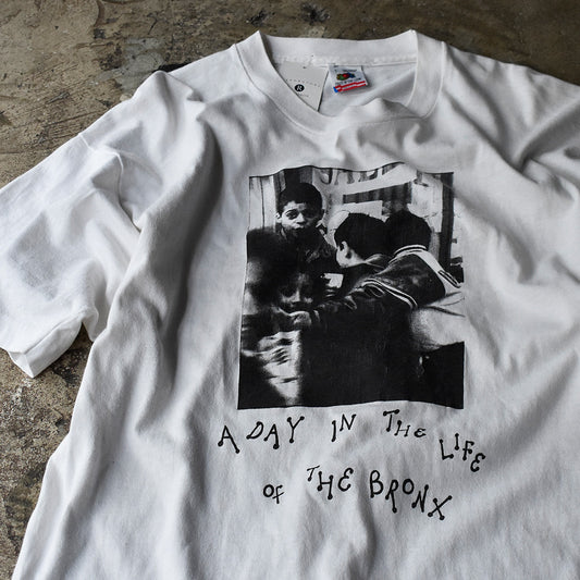 90's “A DAY IN THE LIFE of THE BRONX” フォトTシャツ USA製 230930H