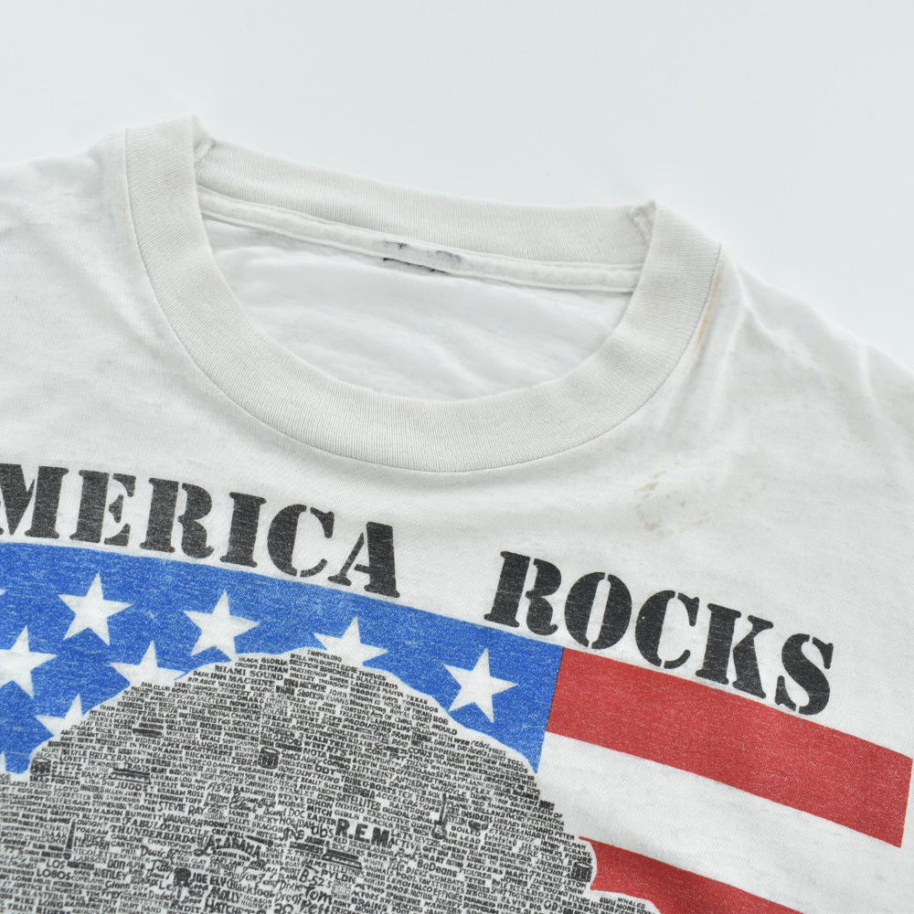 90's "AMERICA ROCKS" Family Tree ロックTシャツ 260508H