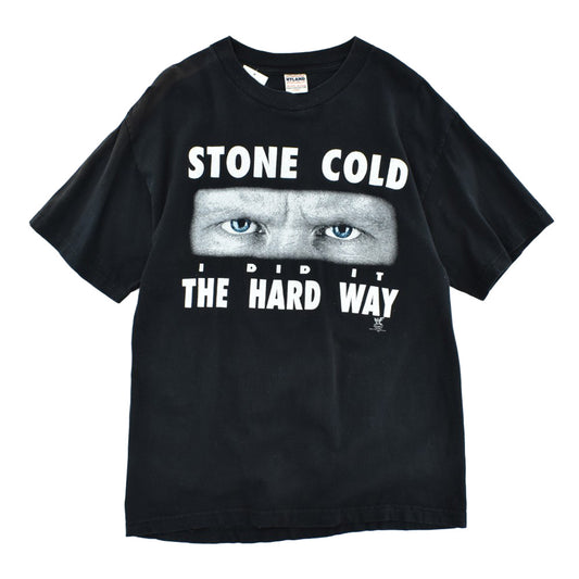 90's WWF STONE COLD (STEVE AUSTIN) “I DID IT THE HARD WAY” プロレスTシャツ 260410H