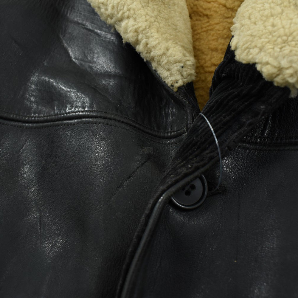 30’s GENUINE HORSEHIDE シングル レザーカーコート 260106H