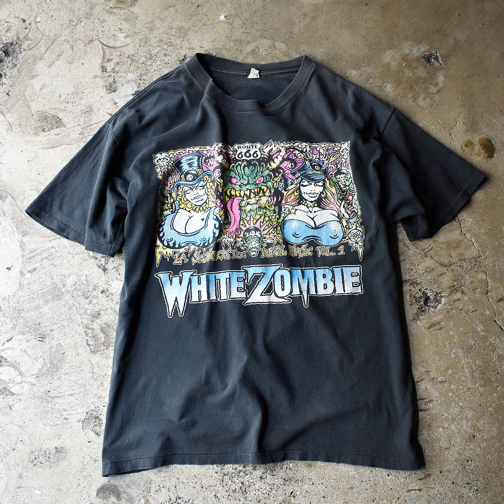 90's WHITE ZOMBIE “La Sexorcisto: Devil Music Vol. 1” World Tour Tシャツ 240409H