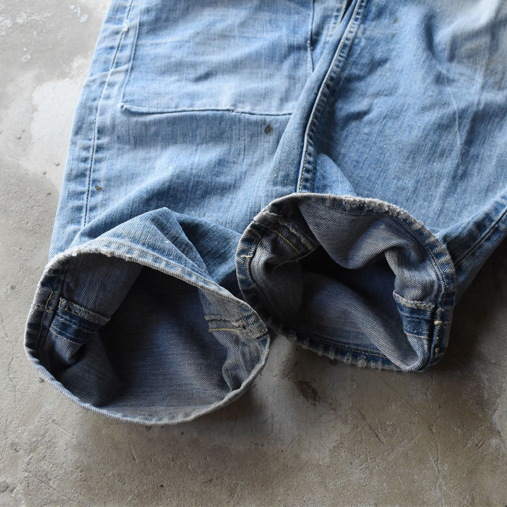 60~70's Lee 101z サイド黒タグ グランジデニムパンツ 250905H