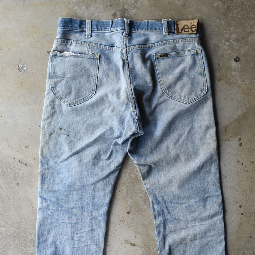 60~70's Lee 101z サイド黒タグ グランジデニムパンツ 250905H