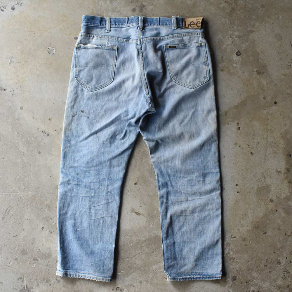 60~70's Lee 101z サイド黒タグ グランジデニムパンツ 250905H