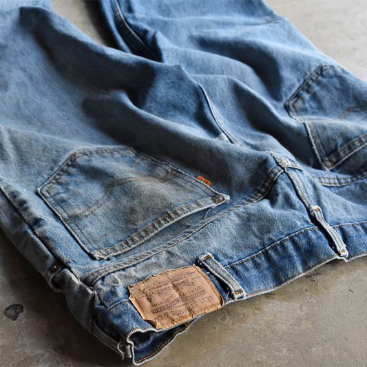 80’s Levi’s 517 ブーツカット グランジデニムパンツ 250909H