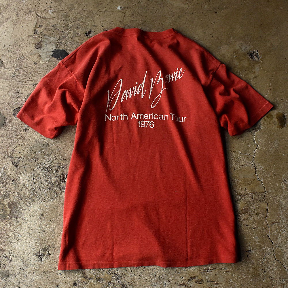 70's SHOWCO “David Bowie ” North American Tour Tシャツ “Couleurshirt掲載” 231002H