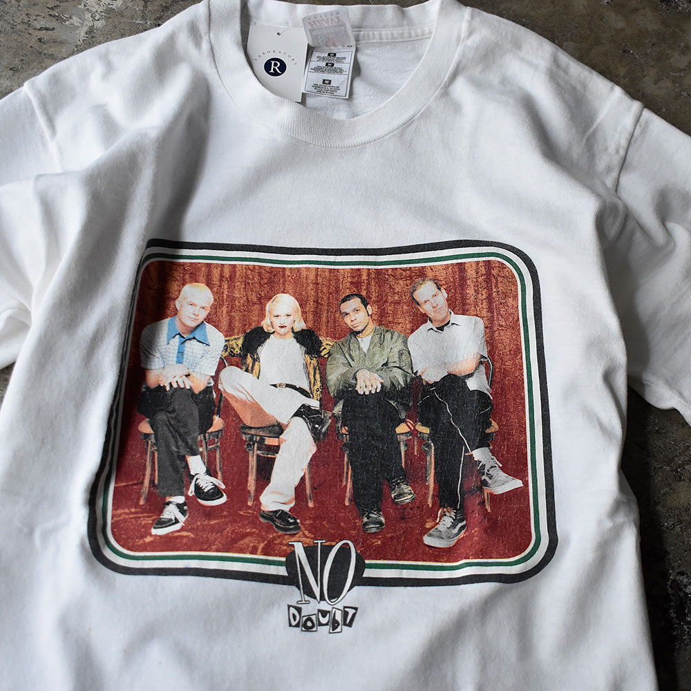 ノー・ダウト Tragic Kingdom メンバーフォト ツアーTシャツ 1997年 フルーツオブザルーム M ヴィンテージ