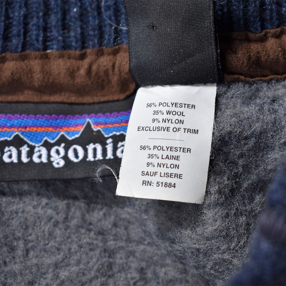 Y2K patagonia コンフォート ウールジップT USA製 231120