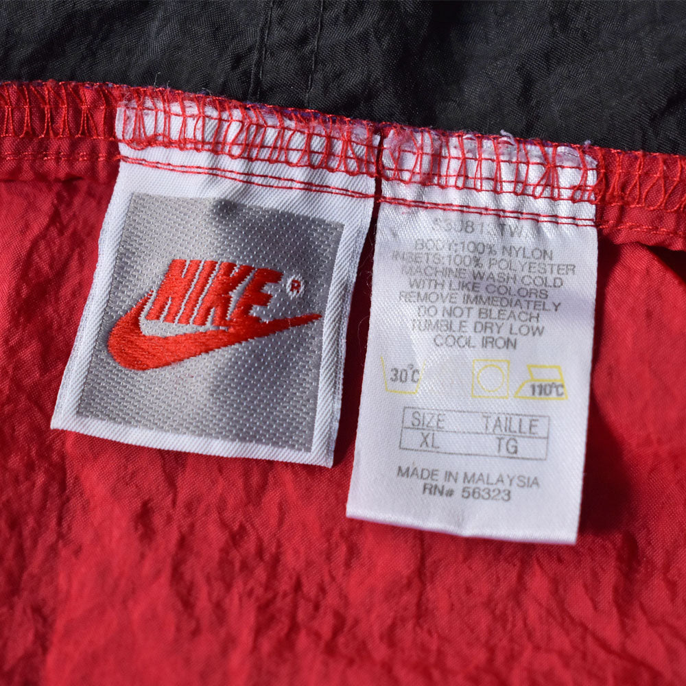 80’s NIKE ハーフジップ ナイロンプルオーバー 240528