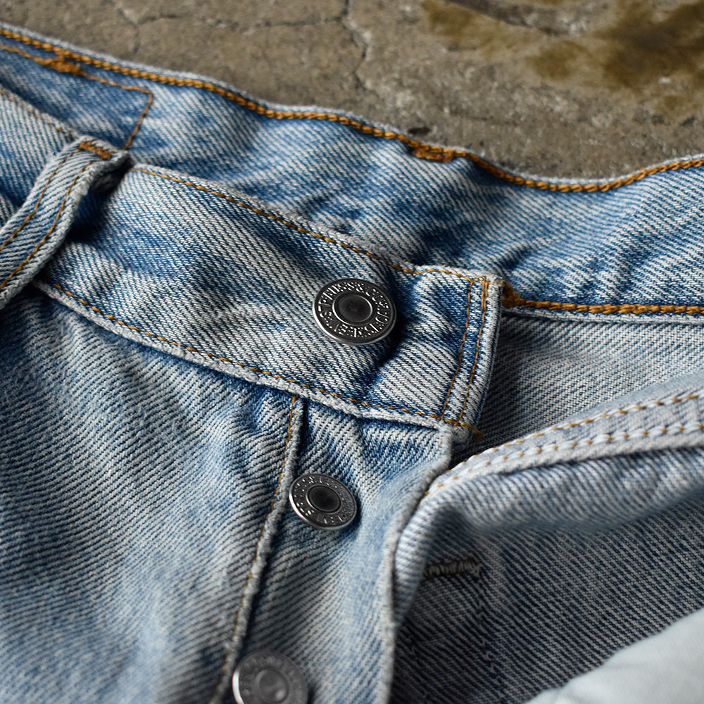 Y2K　ダメージ！　Levi's/リーバイス　501　デニムパンツ　Euro製　230903H