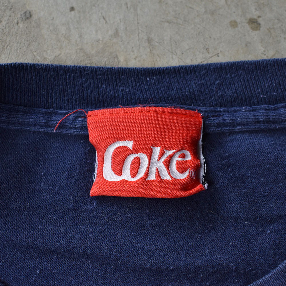 90's　Coca-Cola/コカ・コーラ POLAR BEAR “ALWAYS” アニマルプリント Tシャツ　USA製　230713