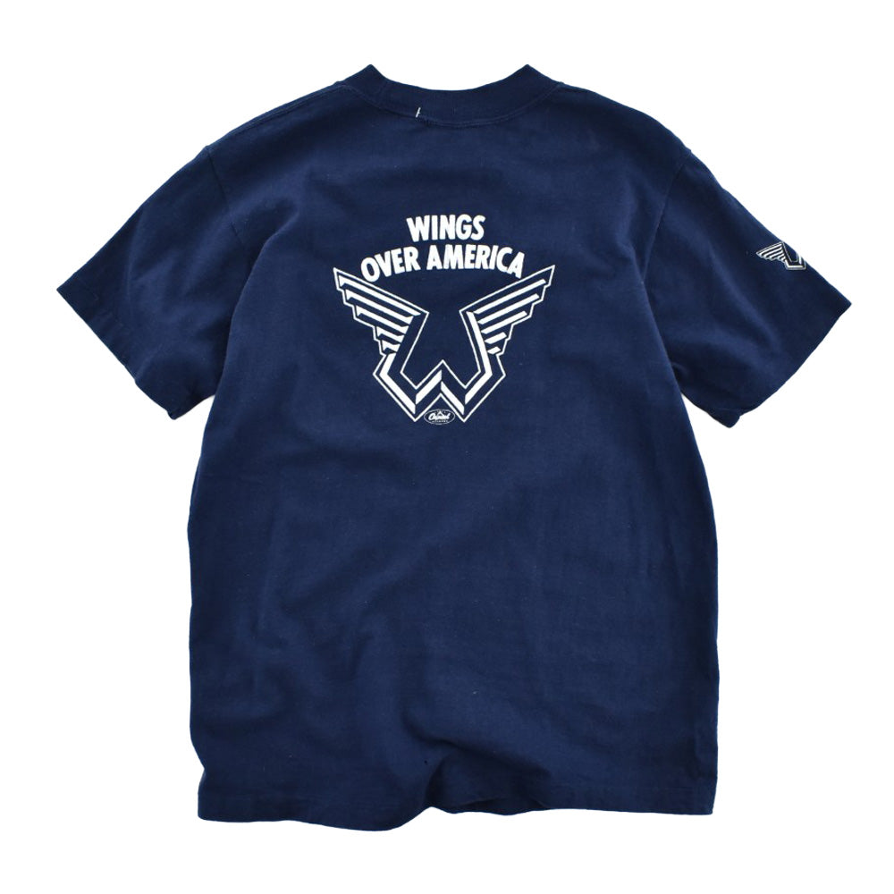 70's Paul McCartney & Wings "WINGS OVER AMERICA" ロックTシャツ 260908H