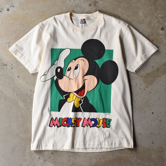 90’s デッドストック Disney “Mickey Mouse” キャラクターTシャツ 250531