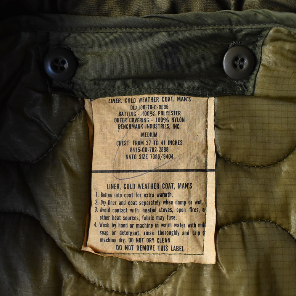 '81 U.S.ARMY ライナー付き！ M-65 フィールドジャケット 240126