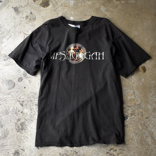 Y2K Meshuggah “Deviant Swedish Audio” メタル ロック Tシャツ 240613H