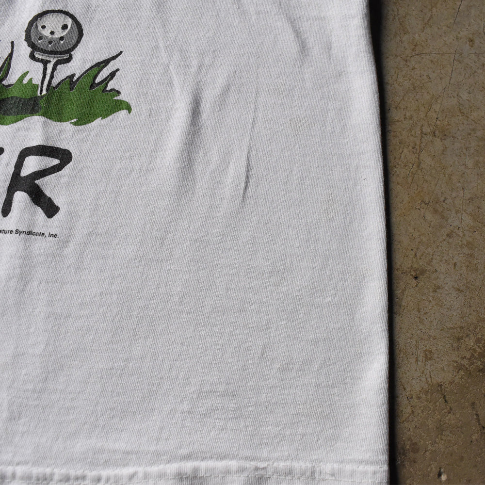 90’s “Peanuts / JOE GOLFER” スヌーピー キャラクター Tシャツ USA製 250511