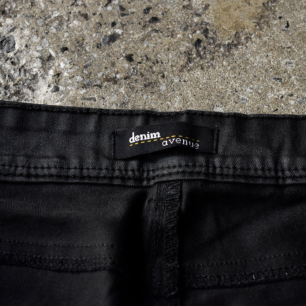 Y2K Denim Avenue レースアップ ストレッチパンツ 240511H