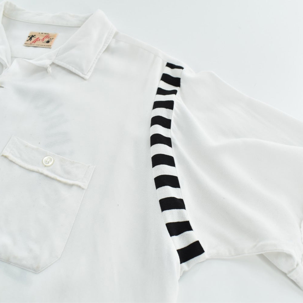 50's Air-flo レーヨン ボーリングシャツ 260630H