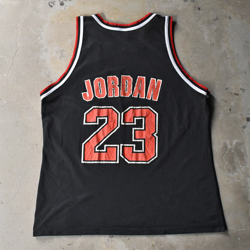 90's Champion “NBA CHICAGO BULLS / #23 Michael Jordan” バスケ ゲームシャツ 240829
