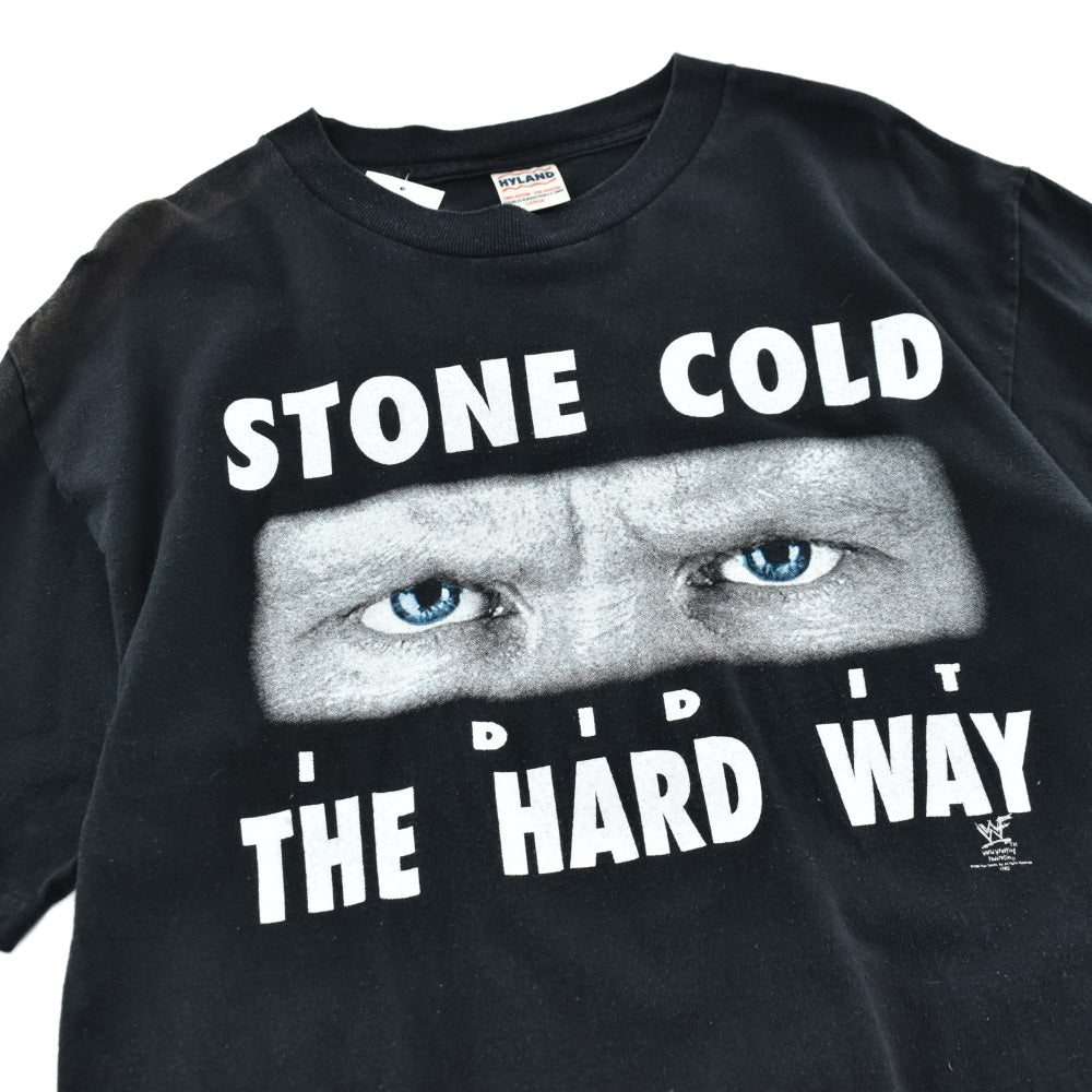 90's WWF STONE COLD (STEVE AUSTIN) “I DID IT THE HARD WAY” プロレスTシャツ 260410H