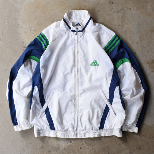 90’s adidas 裏地付き ナイロン トラックジャケット 250525H