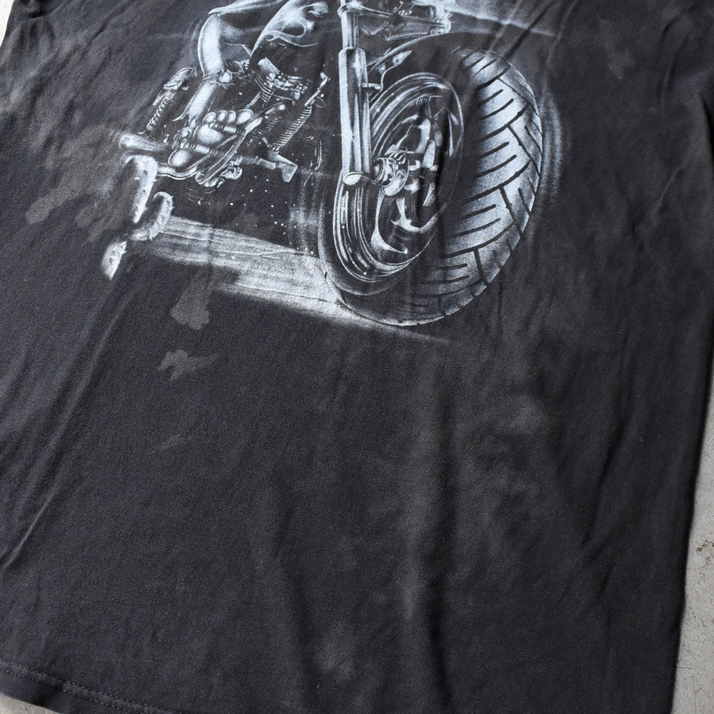 Y2K Muppet show “ANIMAL CYCLES” キャラクター バイク Tシャツ 250923H