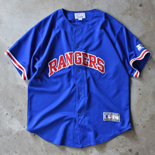 Y2K STARTER “MLB Texas Rangers” ベースボールシャツ 240804