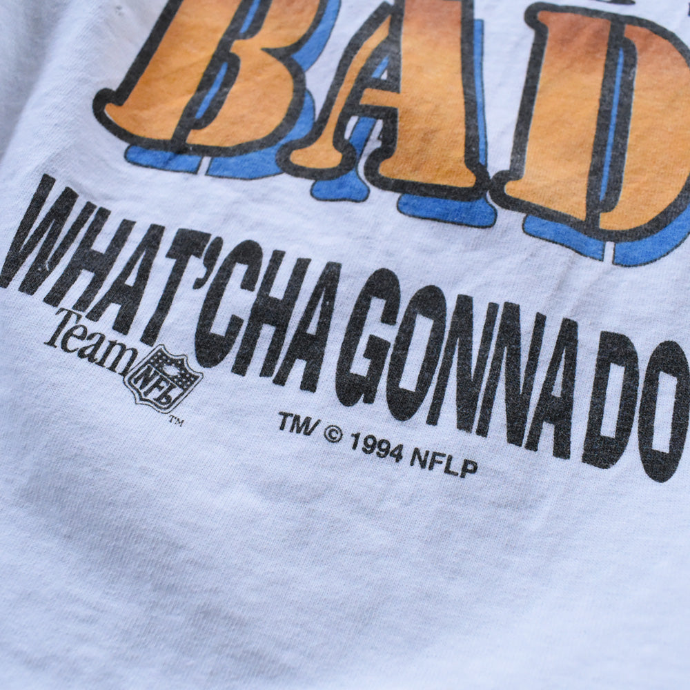 90's “NFL Pittsburgh Steelers / BAD BOYS” イラスト Tシャツ 250613