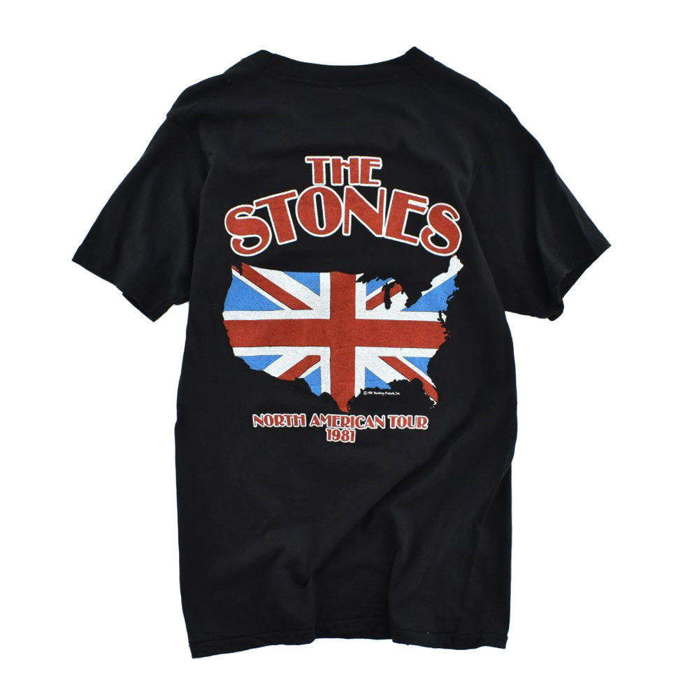 80's The Rolling Stones "NORTH AMERICAN TOUR 1981" ロックTシャツ 260724H