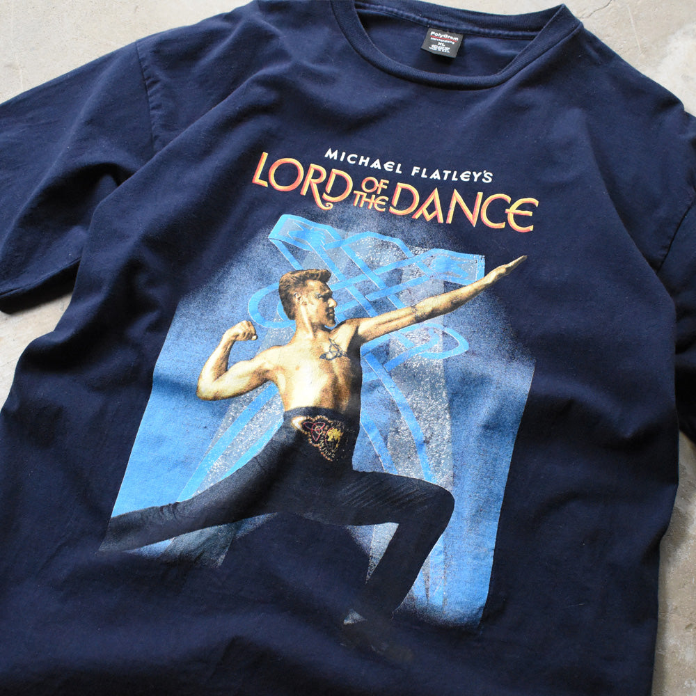 90’s LORD THE DANCE “Michael Flatley” ミュージカル Tシャツ USA製 250615