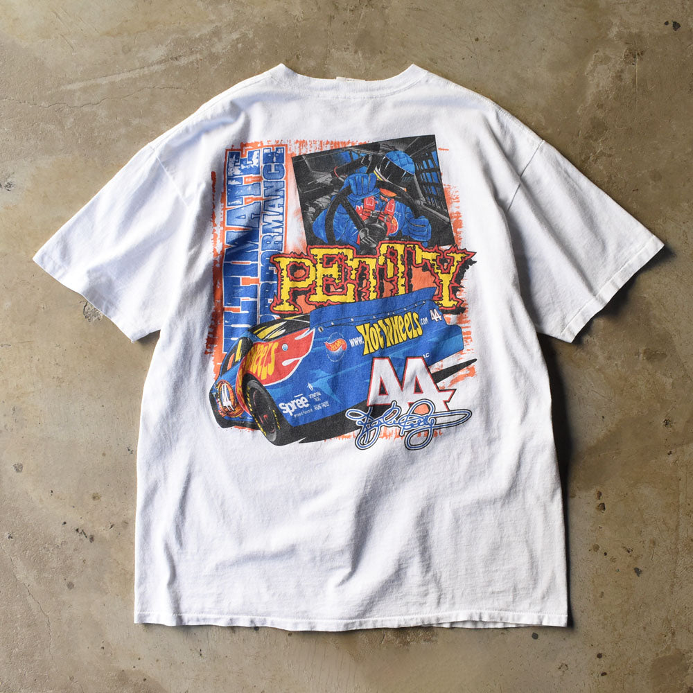90’s PowerPro “NASCAR/KYLE PETTY ” レーシングプリント Tシャツ USA製 250521