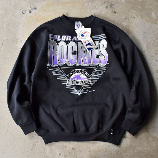 90’s デッドストック！ “MLB  Colorado Rockies“ スウェット USA製 240924