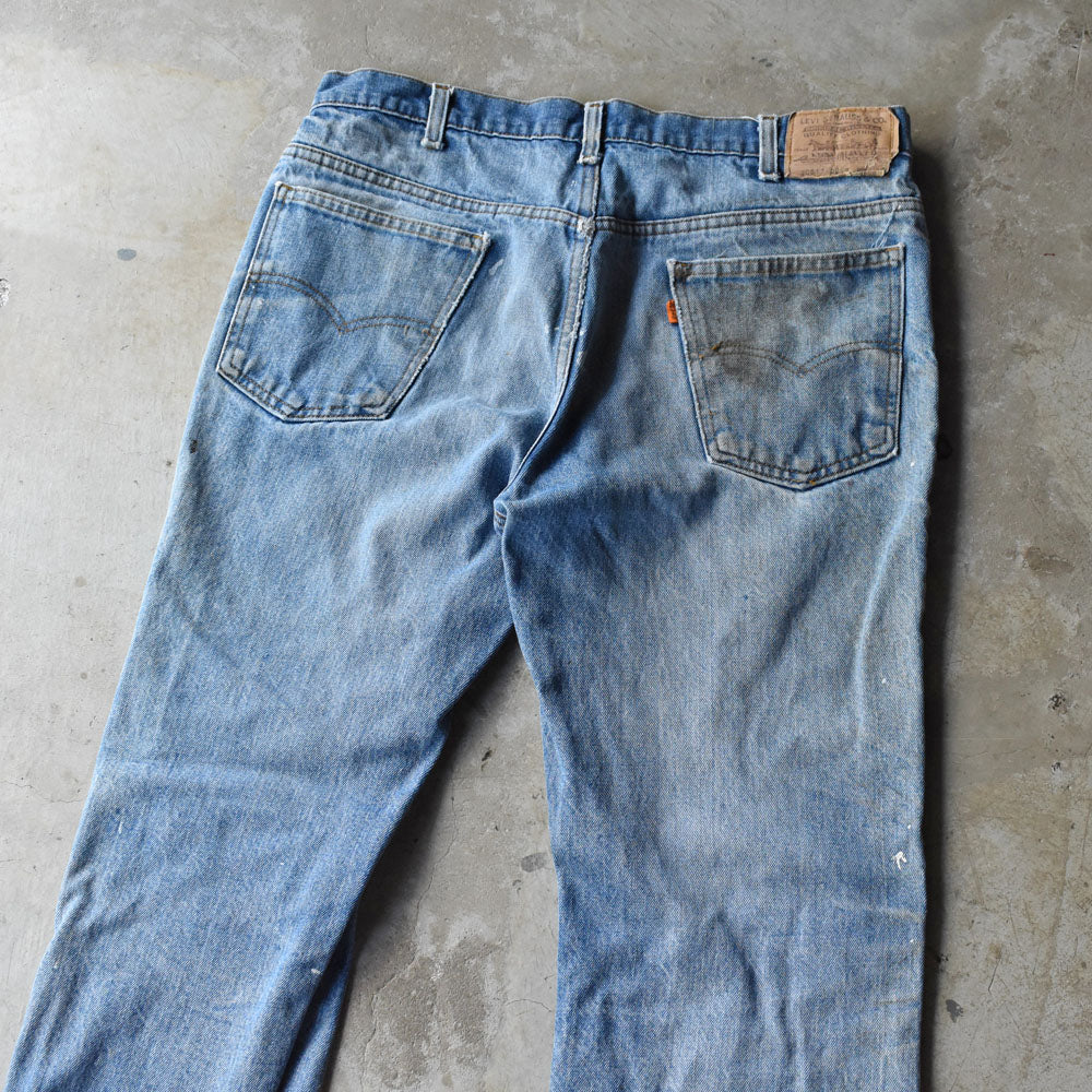 80’s Levi’s 517 ブーツカット グランジデニムパンツ 250909H