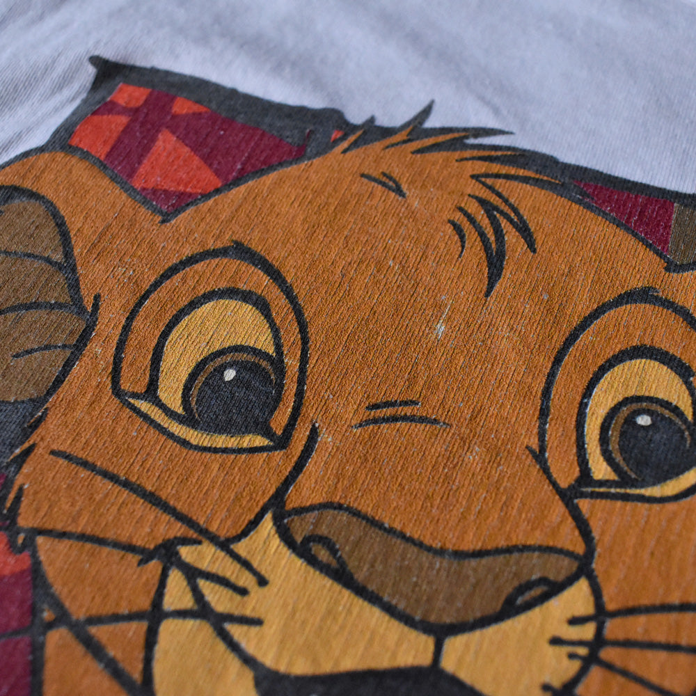 90's Disney / Lion King "Remember Who You Are" シンバ Tシャツ 240225H