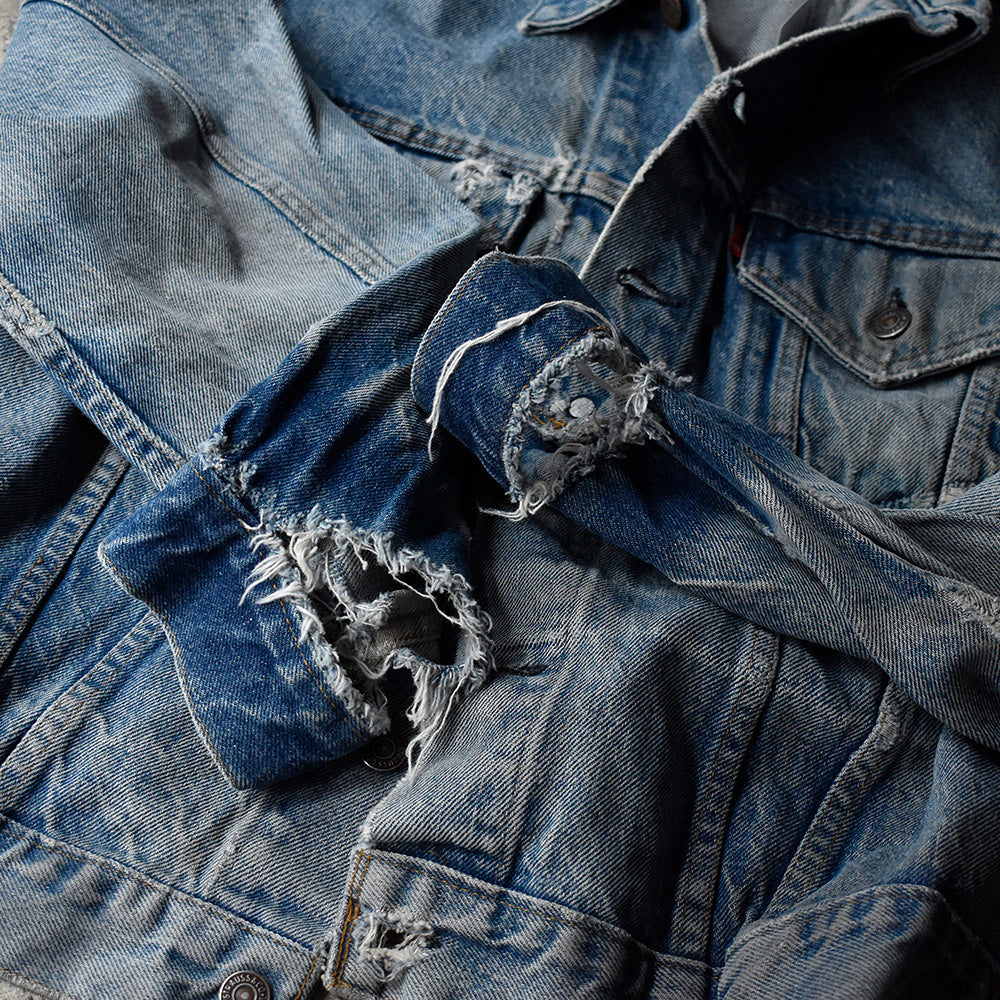 80's初頭 ダメージ！ Levi's 70505-0217 デニムジャケット USA製 250526H