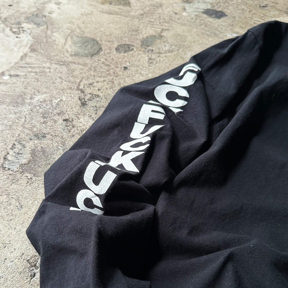 Y2K “Fuck you You fuckin Fuck” ロングスリーブTシャツ 240312H