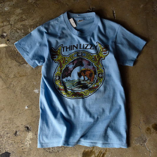 70's Thin Lizzy “Johnny The Fox / KSAN 95 FM” ロック Tシャツ 231013HY33