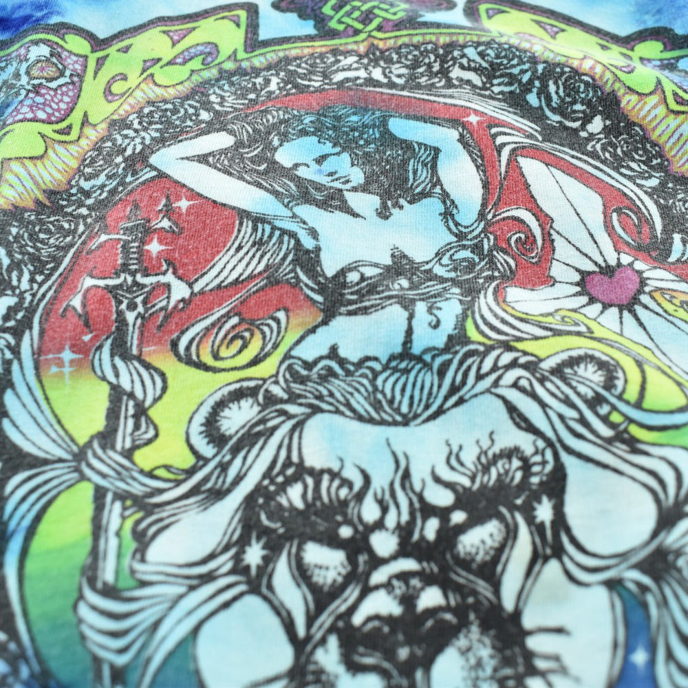 80's MIKIO KENNEDY Grateful Dead デッドヘッズ タイダイ アートTシャツ 260623H