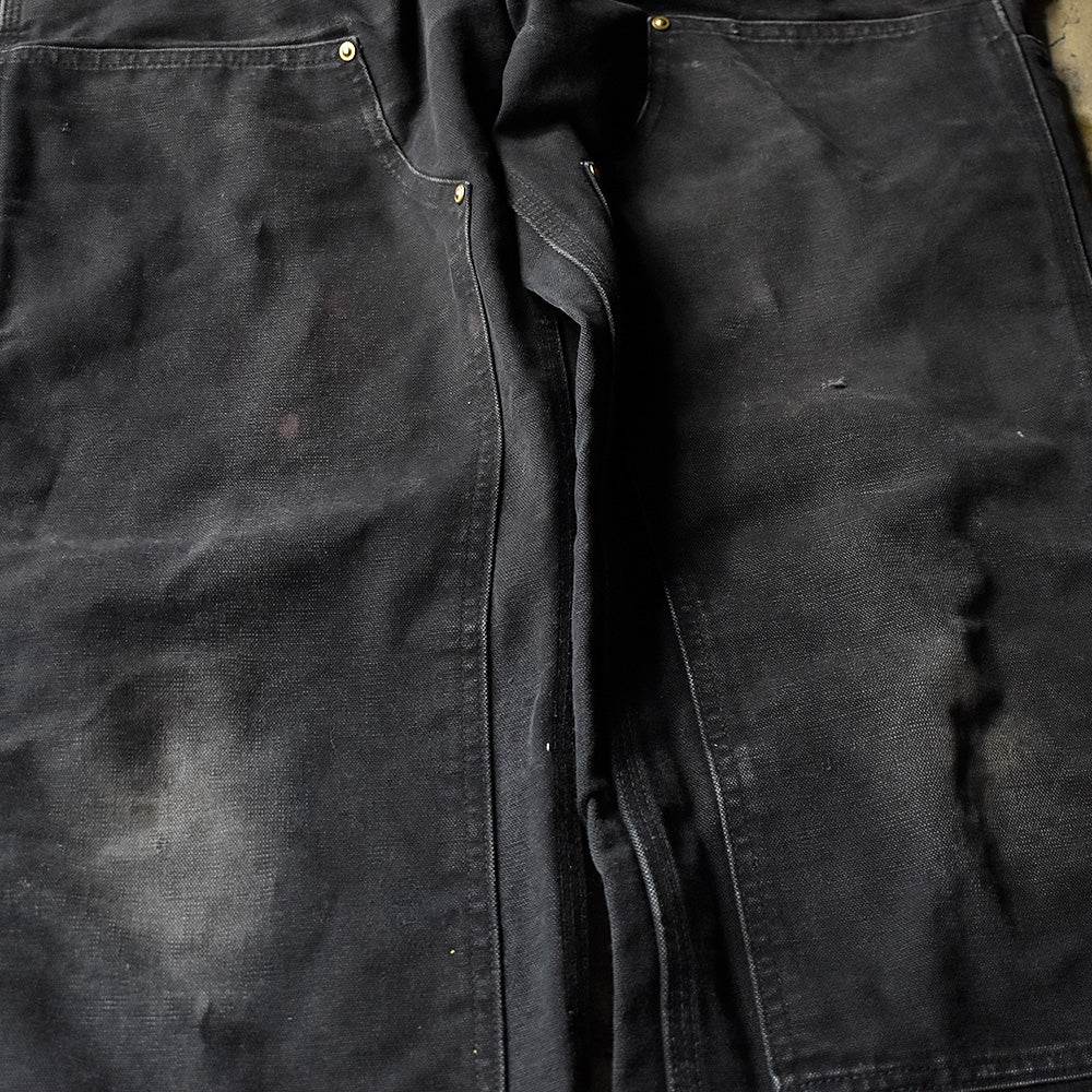 Y2K Carhartt ダブルニー ブラック！ ダック ペインターパンツ USA製 240213H