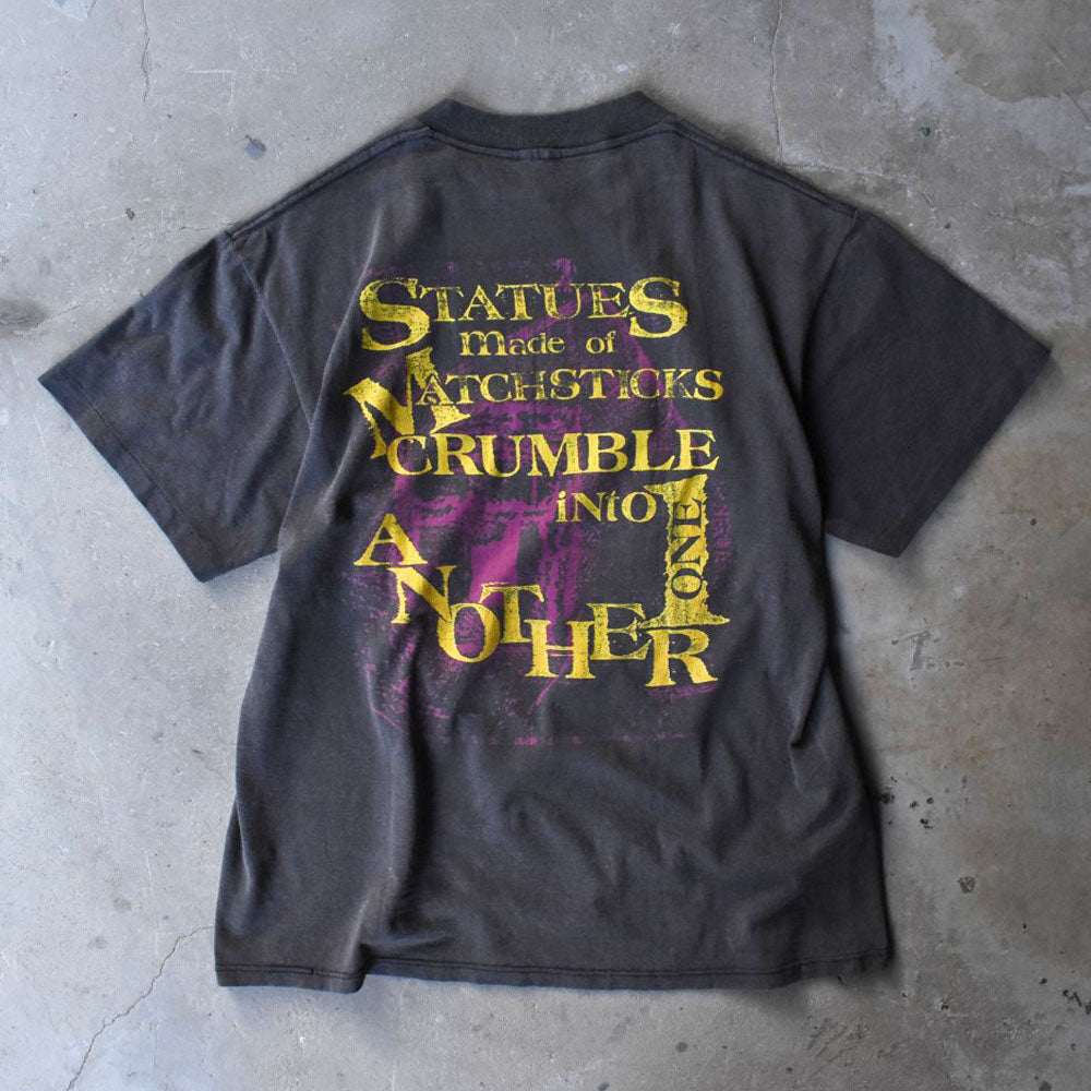 ’88 Bob Dylan “Statues Made of Matchsticks Crumble Into Another”  ロックTシャツ 251125H