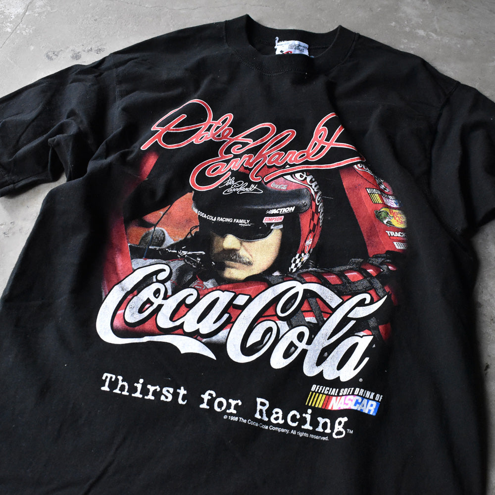 90’s CHASE AUTHENTICS “Dale Earnhardt #3 / Coca-Cola” レーシング Tシャツ USA製 240807