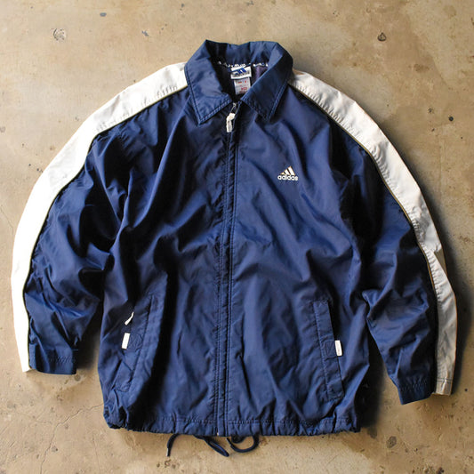 90’s adidas 裏地付き ナイロン コーチジャケット250323